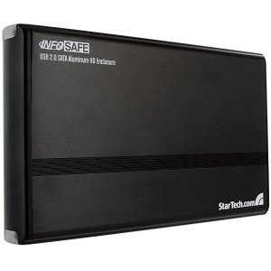 StarTech USB to SATA External Hard Drive Enclosure. 3.5IN BLACK USB 2.0 TO SATA EXTERNAL HDD ENCLOSURE DR-ENC. 1 x 3.5