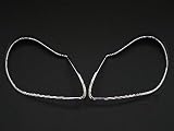 Porsche Cayenne 2005-on chrome head lamp rims rings surrounds cover