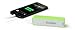 iContact IC-PB218 2600mAh Portable Backup Battery Charger USB Power Bank for Smart Phones and other Digital Devices - Retail Packaging - Green