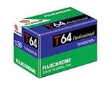 Fujifilm Fujichrome T64 Tungsten Balanced, Color Slide Film, ISO 64, 35mm Size, 36 Expoure, Transparency, U.S.A.