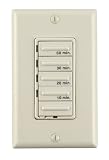 read full review Leviton 615-6260M-00A Decora 60-30-20-10 Preset Minute Electronic Timer, Almond