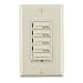 Leviton 615-6260M-00A Decora 60-30-20-10 Preset Minute Electronic Timer, Almond