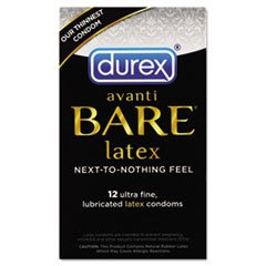 Durex 30276 Avanti Bare Condom, Natural