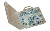Adidas - Crampons F50 TUNIT FG gris transparent - bleu