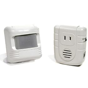 Heath Zenith Wireless Command Motion Activated Indoor Alert, SL-6019-WH by Heath