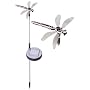 Solar Garden Stake Accents Garden Or Pathway With A Whimsical Dragonfly Motif