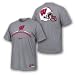 Wisconsin Badgers Nike Short Sleeve T-Shirts - Football Practice