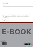 Zur prognostischen Validität von Rahmentrainingsplänen im Radsport