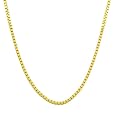 Essential 14 Karat Yellow Gold Venetian Box 16" To 20" Adjustable Chain