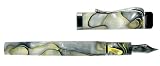 Laban Celebration Oyster Yellow Medium Point Fountain Pen - LRN-F688OY