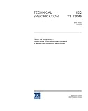 IEC/TS 62046 Ed. 1.0 en:2004, Safety of machinery - Application of protective equipment to detect the presence of persons
