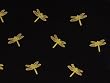 Half Sarong - Dragonflies on Black