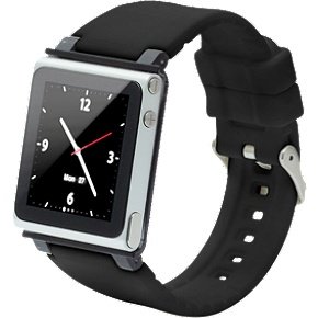 iWatchz CLRCHR22BLK Q Collection Wrist Strap for iPod Nano 6G