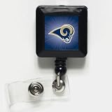 St. Louis Rams Official Logo Retractable Badge Holder