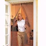 32 Wide Hands-Free Screen Door (Black) (32w)