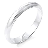 925 Sterling Silver Bridal Wedding Band Ring 2MM - size 10