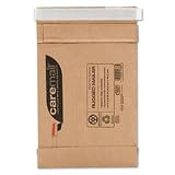 31smnKvddpL. SL160  Duck Caremail Brand Recycled Self Seal Rugged #0 Mailer, Brown Kraft, 6 x 8.75 Inches