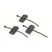 M:Part Self Adhesive Pack Of 3 Cable Guides