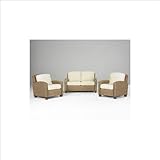 Home Styles 5401-300 Cabana Banana Two Chairs Loveseat Sofa Set