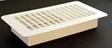 Floor Registers 4X8-Almond (Plastic)