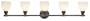 Greko 5 Light Vanity Lamp Oil Rubbed Bronze