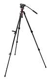 Manfrotto 701HDV,745CX3KßßPro Video Tripod Kit with 701HDV Video Head, 745CX3 Tripod and MBAG80P Padded Tripod Bag (Black)