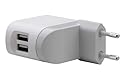 Belkin iPod Netzadapter USB DUO für iPod und iPhone inkl. Ladekabel und mini USB Kabel