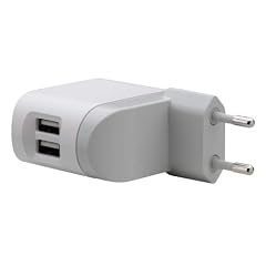 Belkin iPod Netzadapter USB DUO f�r iPod und iPhone inkl. Ladekabel und mini USB Kabel