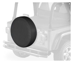 Bestop 61026-01 Black X-Small Tire Cover