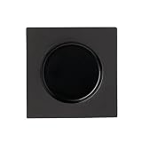 Sasaki Kyoto Black Square Salad Plate