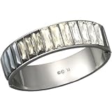 Swarovski Crystal Platinum Cuff - M