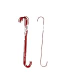 Glamos 725189 18-Inch Heavy Duty Metal Extension Hook - 10 Pack Red
