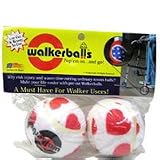 Walker Balls Red Hearts Model #4000-08 - 1 Pair