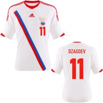 Russland Dzagoev Trikot Away 2012, 176