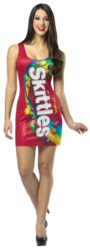 Rasta Imposta Skittles Tank Dress Teen, Red, One Size