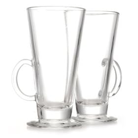 2 x Latte Glasses (1 PAIR)