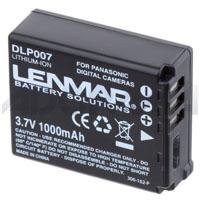 Lenmar DLP007 Digital Camera Equivalent to the Panasonic CGA-S007A Battery