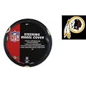 Official NFL License Steering Wheel Cover - Washington Redskins
