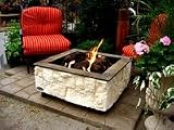 FireScapes Austin Lime Outdoor Fire Pit / Fireplace - Propane Gas