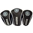 Seattle Mariners Mesh Golf Barrel Head Cover Set - Baseball Sports Merchandise