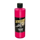 Badger Air-Brush Company Spectra-Tex Airbrush Ready Water Based Acrylic Paint, High Hiding Opaque Red, 16-Ounce