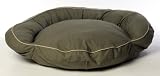 Carolina Pet Co. Classic Twill Bolster Bed, BLUE
