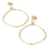 14K Gold Diamond Accent Earrings