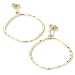 14K Gold Diamond Accent Earrings