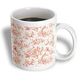 Picture Of Red French Toille Country Scene - 11oz Mug