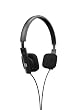 JAYS Ultra Portable Heavy Bass Headphones - Black