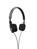 JAYS Ultra Portable Heavy Bass Headphones - Black