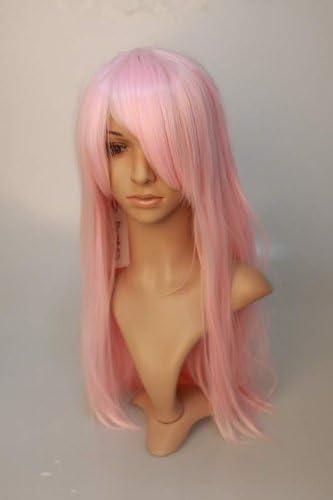 Wig (wig) wig long hair pink long hair / Costume ?? VOCALOID2 Luka, Eureka Seven Anemone Arakawa Under the Bridge Maria Mobile Suit Gundam SEED Lacus Clyne Code Geass Euphemia-Bakatotesuto Baka to Test to Himeji Mizuki ? STAR DRIVER shine of tact Hiroshi Mizuno Tales of The Abyss Arietta - Lucky TM Star Takara Miyuki Hori-san and Miyamura-kun Ayasaki Remi such as