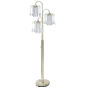 ORE International 6866G Floor Lamp Polished Brass