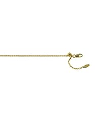14K Gold Y Rollo 1.6mm Adjustable Necklace 30 Inch
